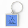 Daddy's Little Boy Keychain (Custom Names)