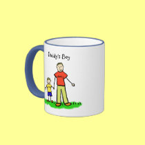 Daddy's Little Boy Mug (Blond Customize) mugs