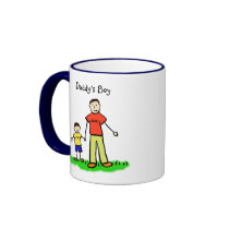Daddy's Little Boy Mug (Brunette Customize)