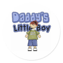 Daddy's Little Boy stickers by toddlersplace Daddy's Little Boy stickers