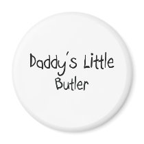 Daddy's Little Butler magnets by professions Daddy's Little Butler magnets