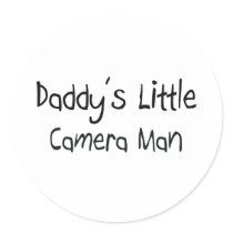 Daddy's Little Camera Man stickers by professions Daddy's Little Camera Man stickers