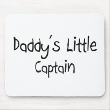 Daddy's Little Captain Mouse Mat