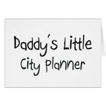 Daddy's Little City Planner cards by professions Daddy's Little City Planner cards