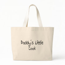 Daddy's Little Cook Canvas Bag