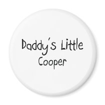 Daddy's Little Cooper magnets by professions Daddy's Little Cooper magnets