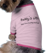 Daddy's Little Data Processing Manager pet clothing by professions Daddy's Little Data Processing Manager pet clothing