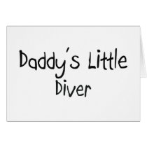 Daddy's Little Diver cards by professions Daddy's Little Diver cards