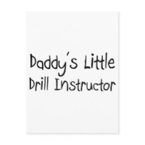 Daddy's Little Drill Instructor postcards