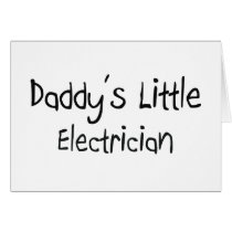 Daddy's Little Electrician cards