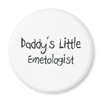 Daddy's Little Emetologist magnets by professions Daddy's Little Emetologist magnets