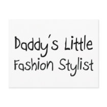 Daddy's Little Fashion Stylist postcards