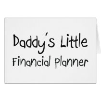 Daddy's Little Financial Planner cards