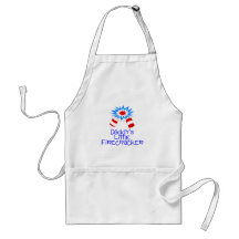 Daddys Little Firecracker Aprons
