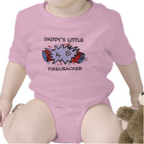 Daddy's Little Firecracker t-shirts by traci_designs Daddy's Little Firecracker t-shirts