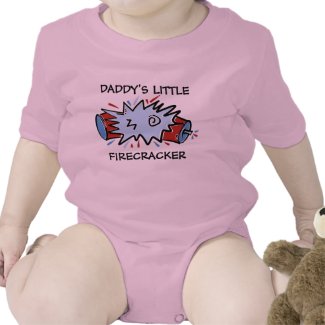 Daddy's Little Firecracker shirt