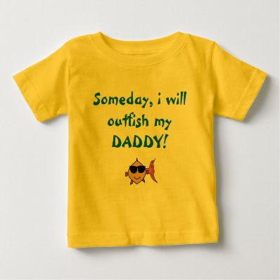 Daddy&#39;s Little Fisherman T-shirt