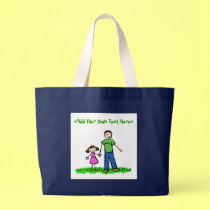 Daddy's Little Girl Bag (Brunette) bags