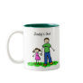 Daddy's Little Girl Brunette Mug (Customize)