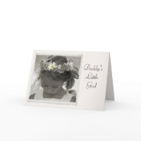 Daddy's Little Girl card