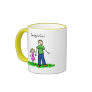 Daddy's Little Girl Drawing Blond Mug (Customize)