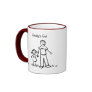 Daddy's Little Girl Drawing Mug (Customize)