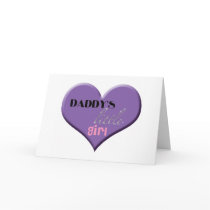 Daddy's Little Girl - Happy Father's Day cards