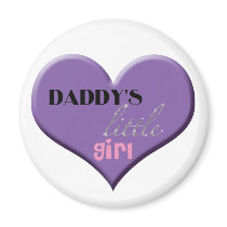Daddy's Little Girl magnets