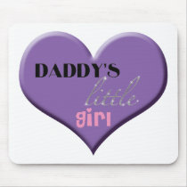 Daddy's Little Girl mousepads