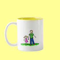 Daddy's Little Girl Mug (Blond) by donnabellas Daddy's Little Girl Mug (Blond)