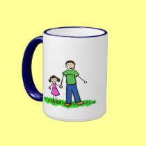Daddy's Little Girl Mug (Brunette) by donnabellas Daddy's Little Girl Mug (Brunette)