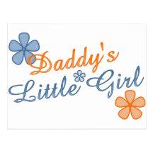 Daddy's Little Girl Postcards