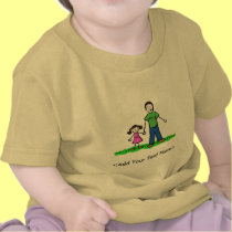 Daddy's Little Girl T-Shirt (Brunette)