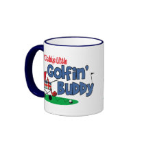 Daddy's Little Golfin' Buddy Mugs
