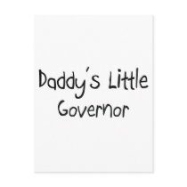 Daddy's Little Governor postcards