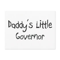 Daddy's Little Governor postcards