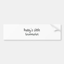 Daddy's Little Grammarian Bumper Stickers