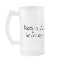 Daddy's Little Graphologist Coffee Mugs