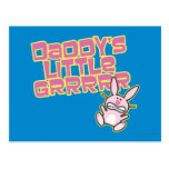 Daddy's Little Grrrrr Postcard