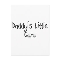 Daddy's Little Guru postcards