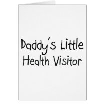 Daddy's Little Health Visitor cards by professions Daddy's Little Health Visitor cards