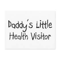 Daddy's Little Health Visitor postcards by professions Daddy's Little Health Visitor postcards