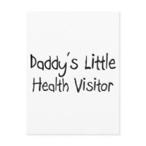 Daddy's Little Health Visitor postcards by professions Daddy's Little Health Visitor postcards