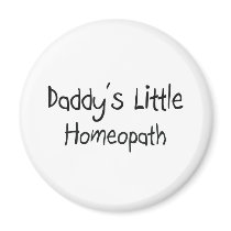 Daddy's Little Homeopath magnets
