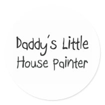Daddy's Little House Painter stickers