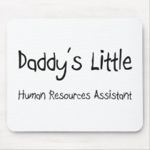 Daddy's Little Human Resources Assistant mousepads by professions Daddy's Little Human Resources Assistant mousepads