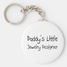 Daddy's Little Jewelry Designer Keychain