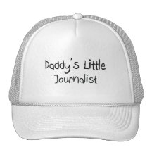 Daddy's Little Journalist Trucker Hat