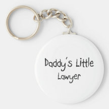 Daddy's Little Lawyer Key Chain