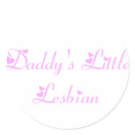 Daddy's Little Lesbian stickers